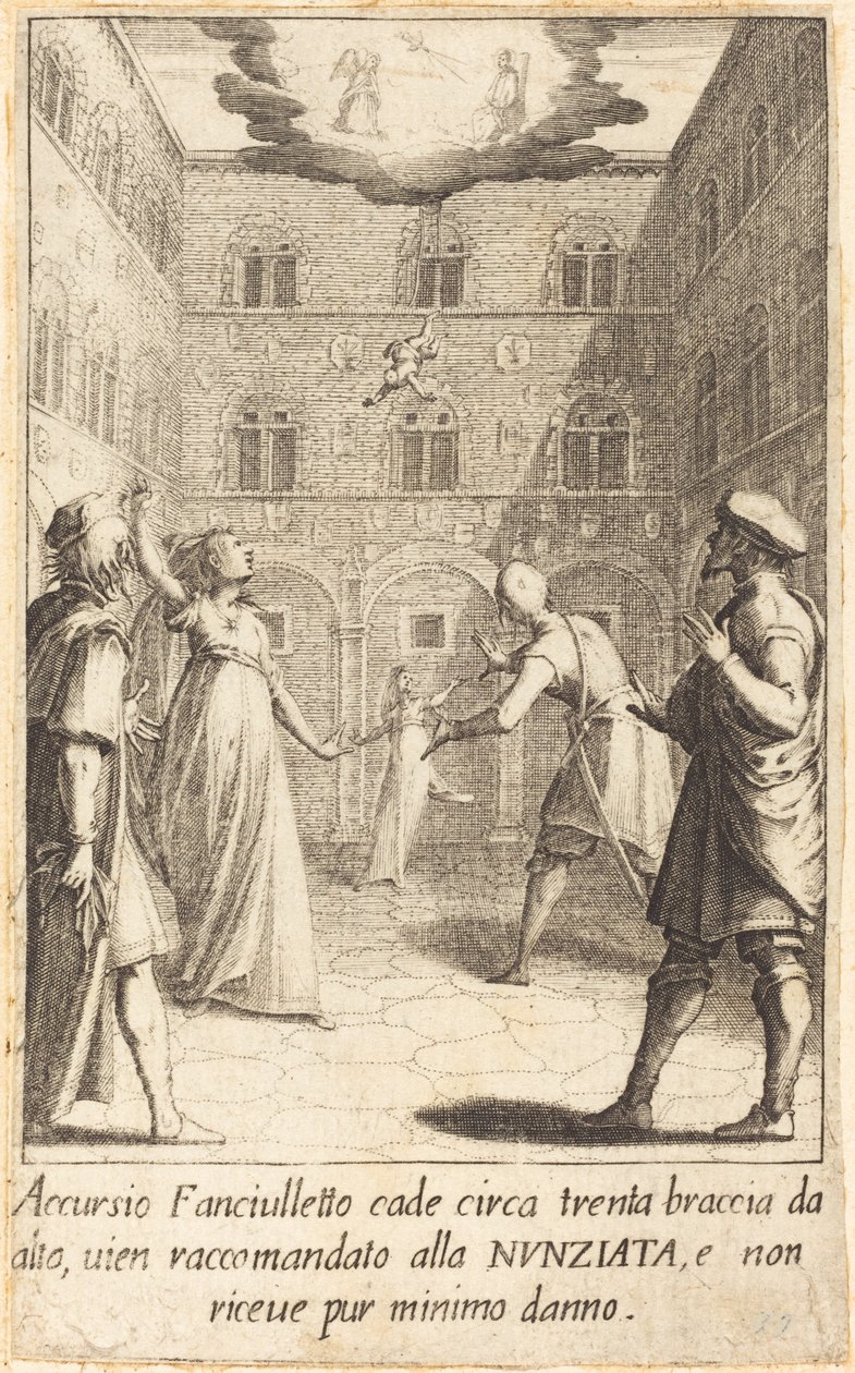 Accursio, 1619 door Jacques Callot