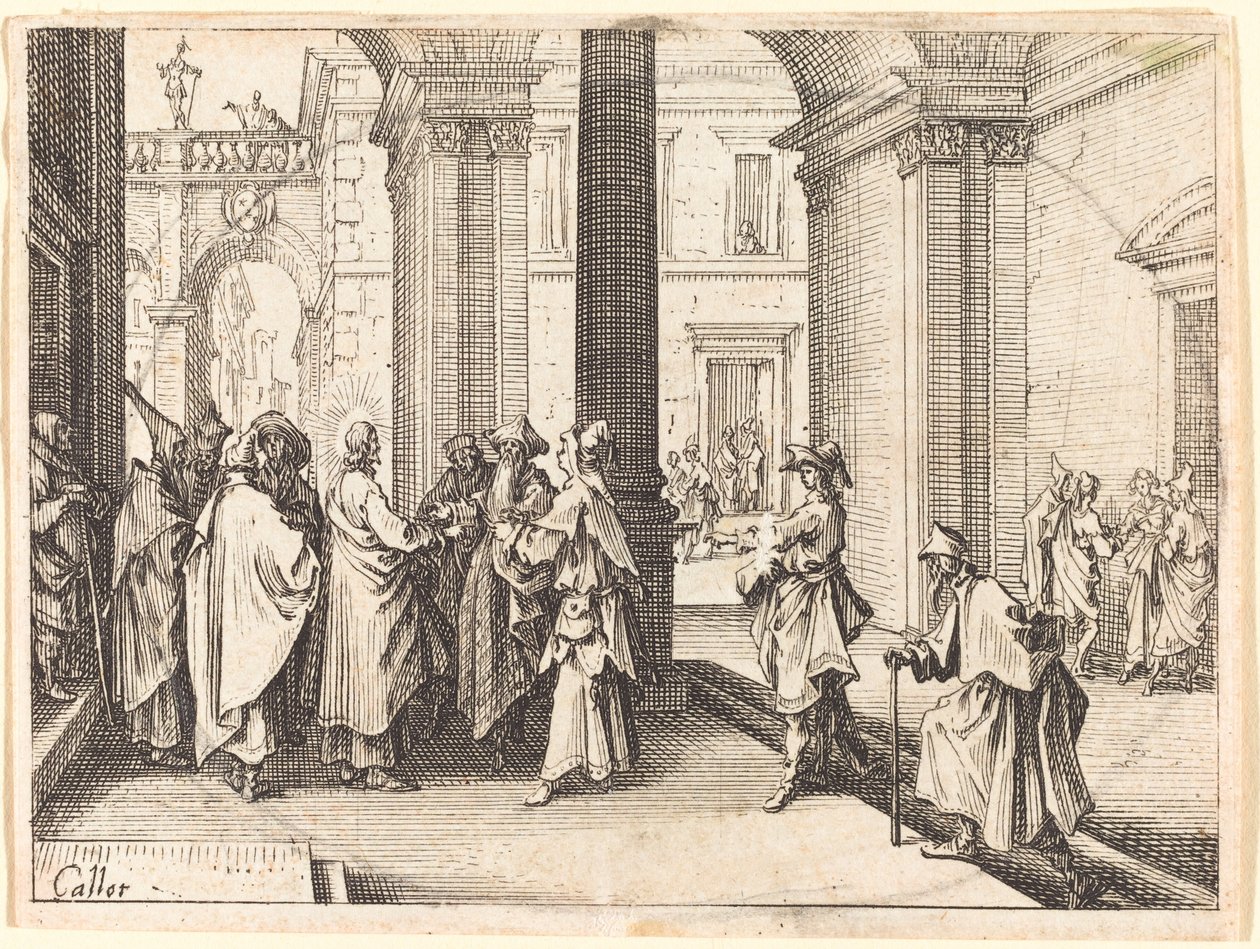Caesars Munt door Jacques Callot
