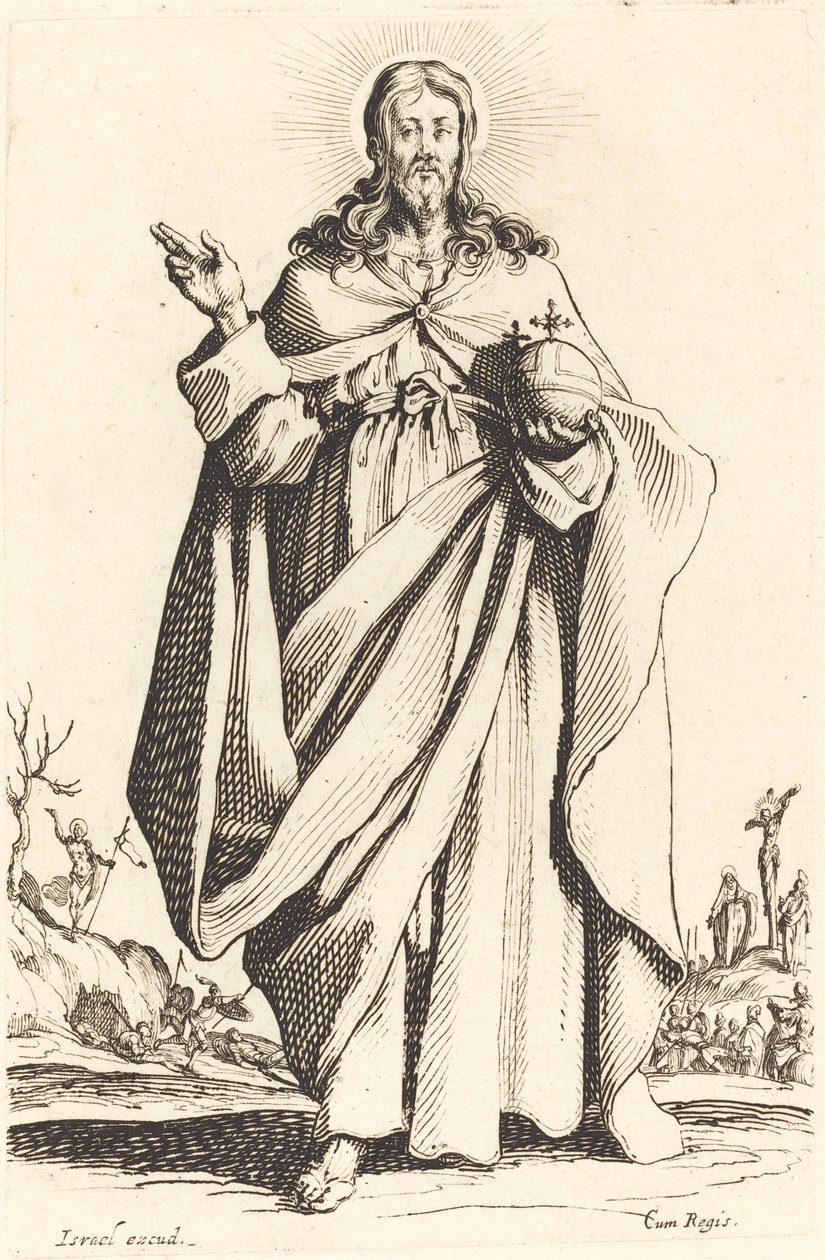 Christus, gepubliceerd 1631 door Jacques Callot