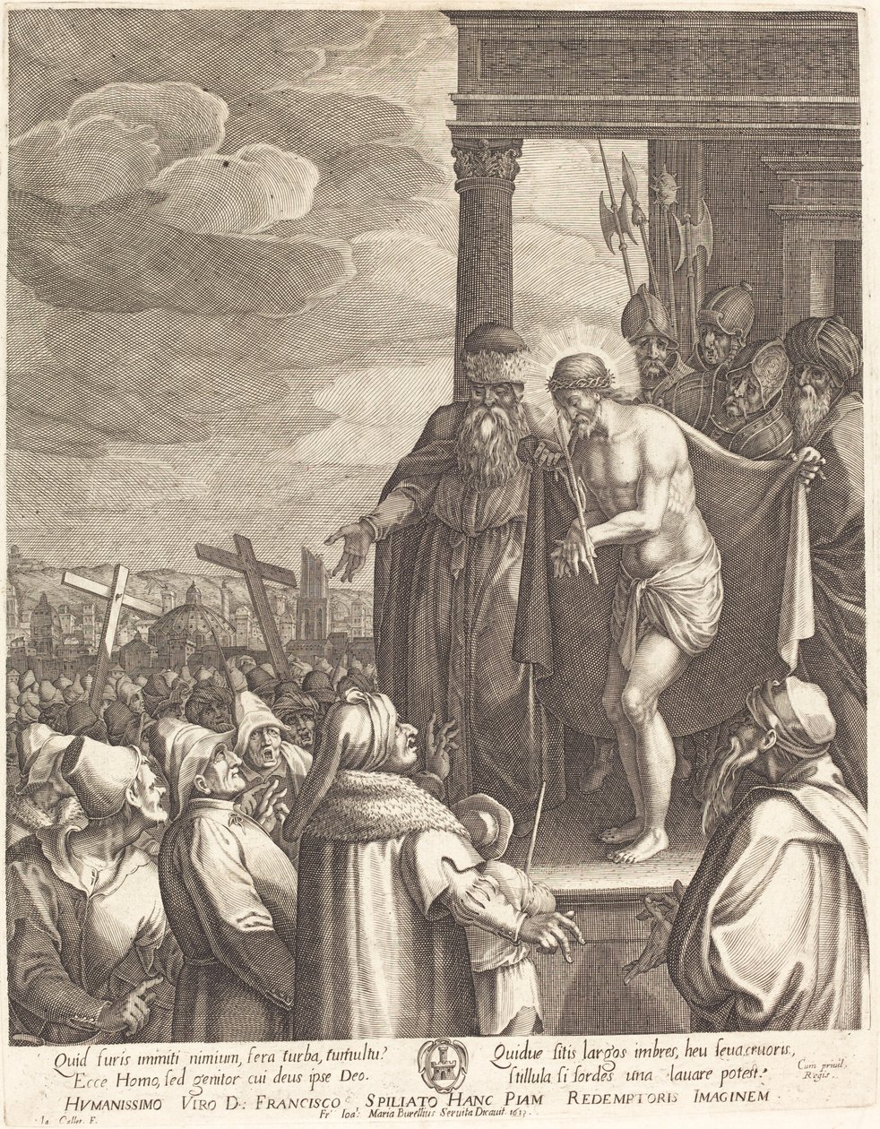 Ecce Homo door Jacques Callot