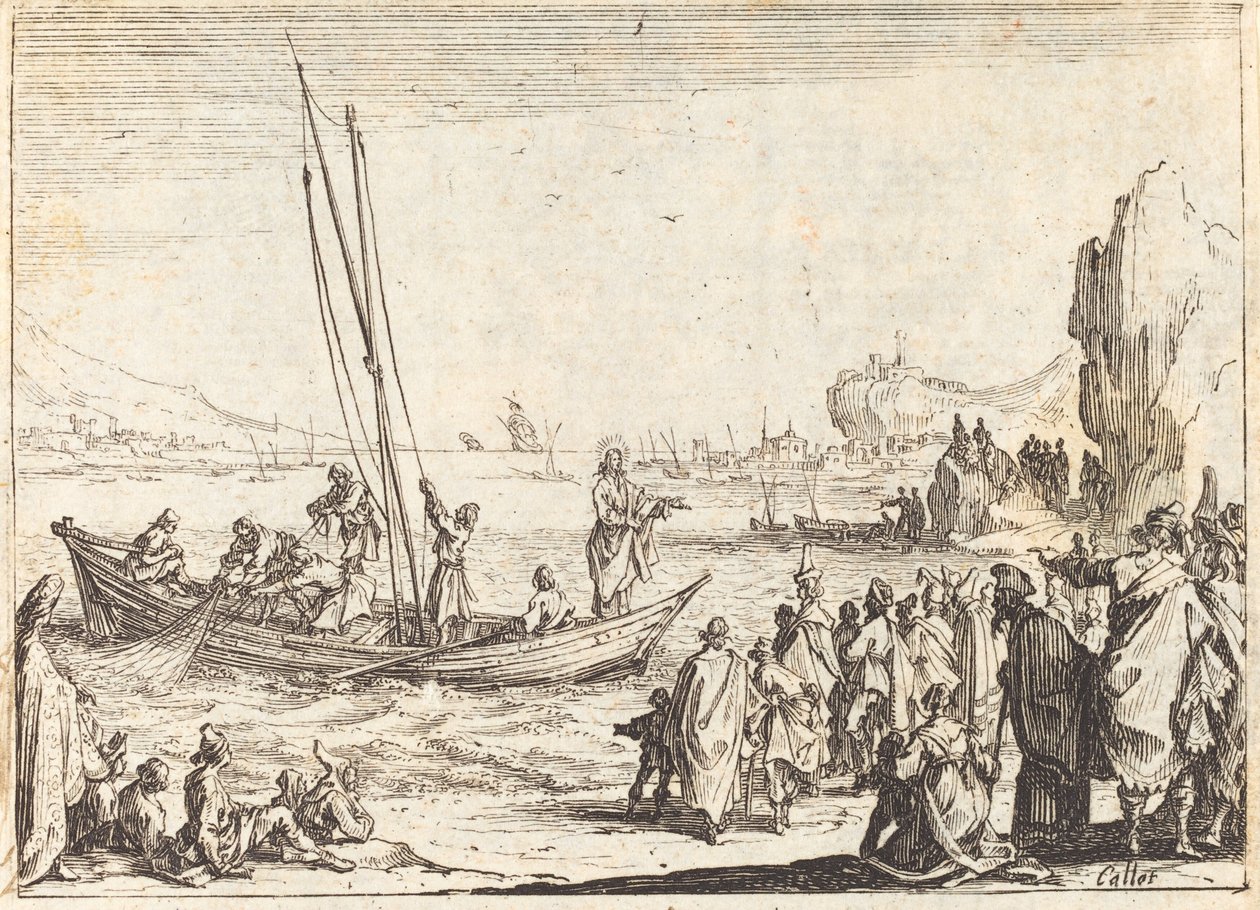 Vissers van Mensen door Jacques Callot