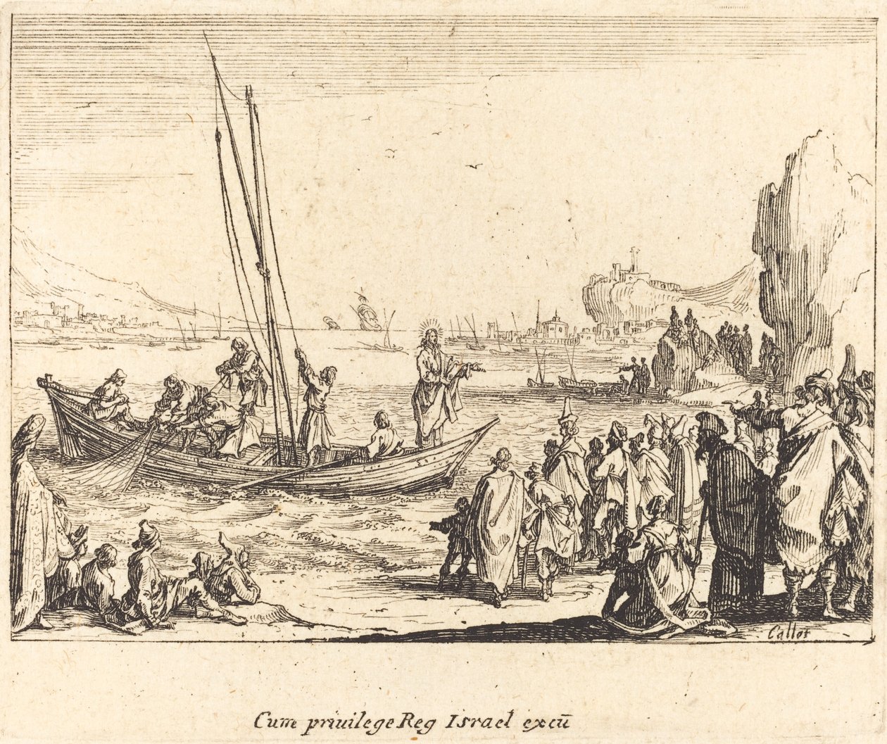 Vissers van mensen door Jacques Callot