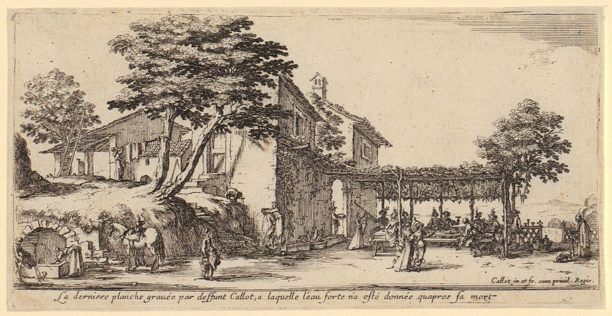 De heilige Taddeus of de heilige Judas, blad 16 uit de serie „Jezus, de twaalf apostelen en Maria“ door Jacques Callot