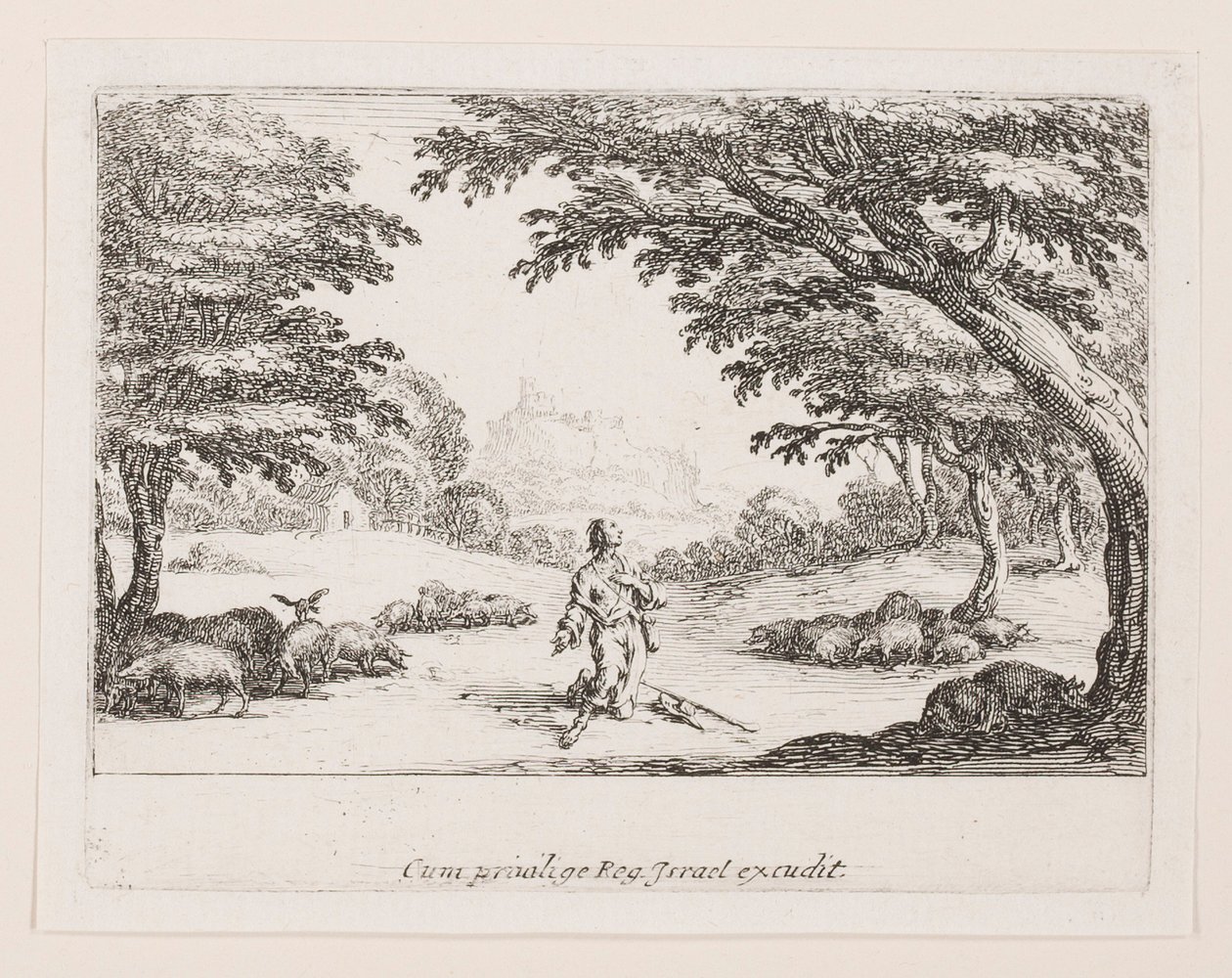 L door Jacques Callot