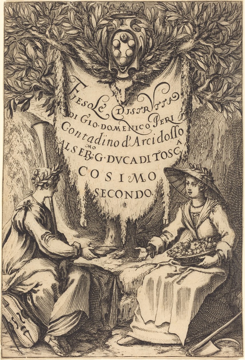 La belle jardiniere door Jacques Callot