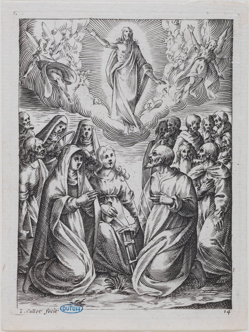 De gezichten van Rome, De Hemelvaart door Jacques Callot