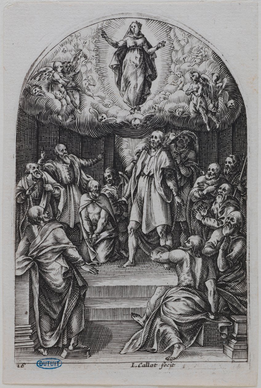 De schilderijen van Rome, De Hemelvaart door Jacques Callot