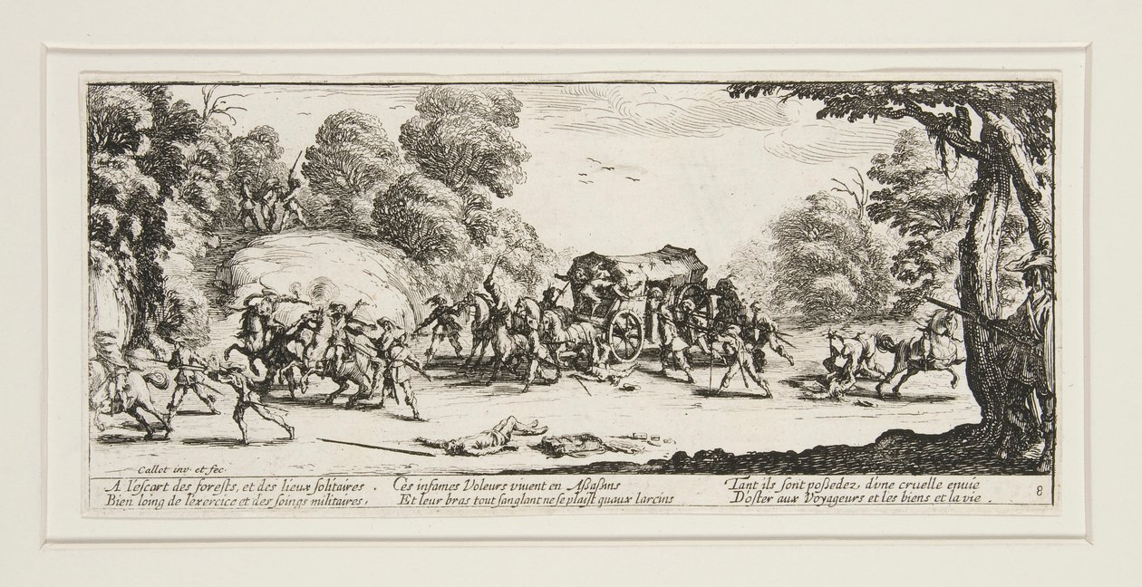 Les grandes miseres de la guerre: No. 8 - L door Jacques Callot