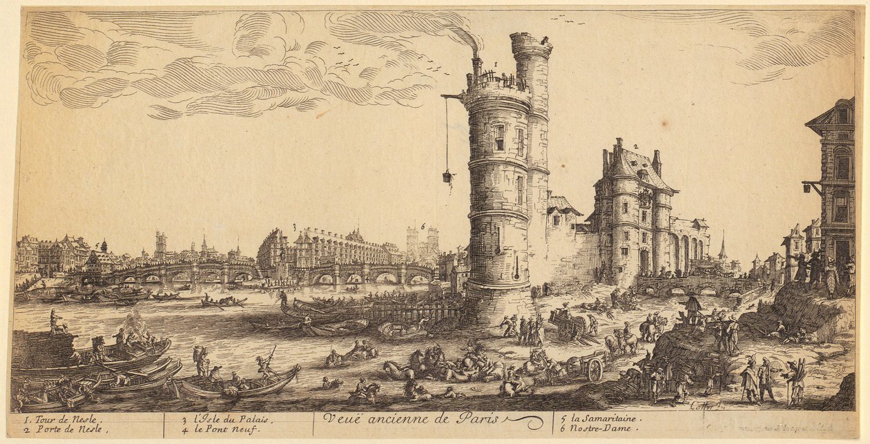 Het martelaarschap van de heilige Thaddeüs, blad 12 uit de reeks „De martelaarschappen van de apostelen” door Jacques Callot