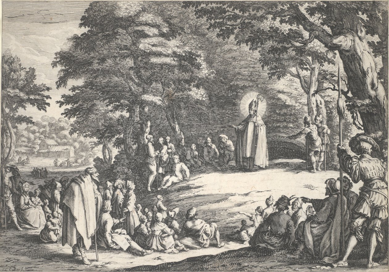 Sint Amand door Jacques Callot