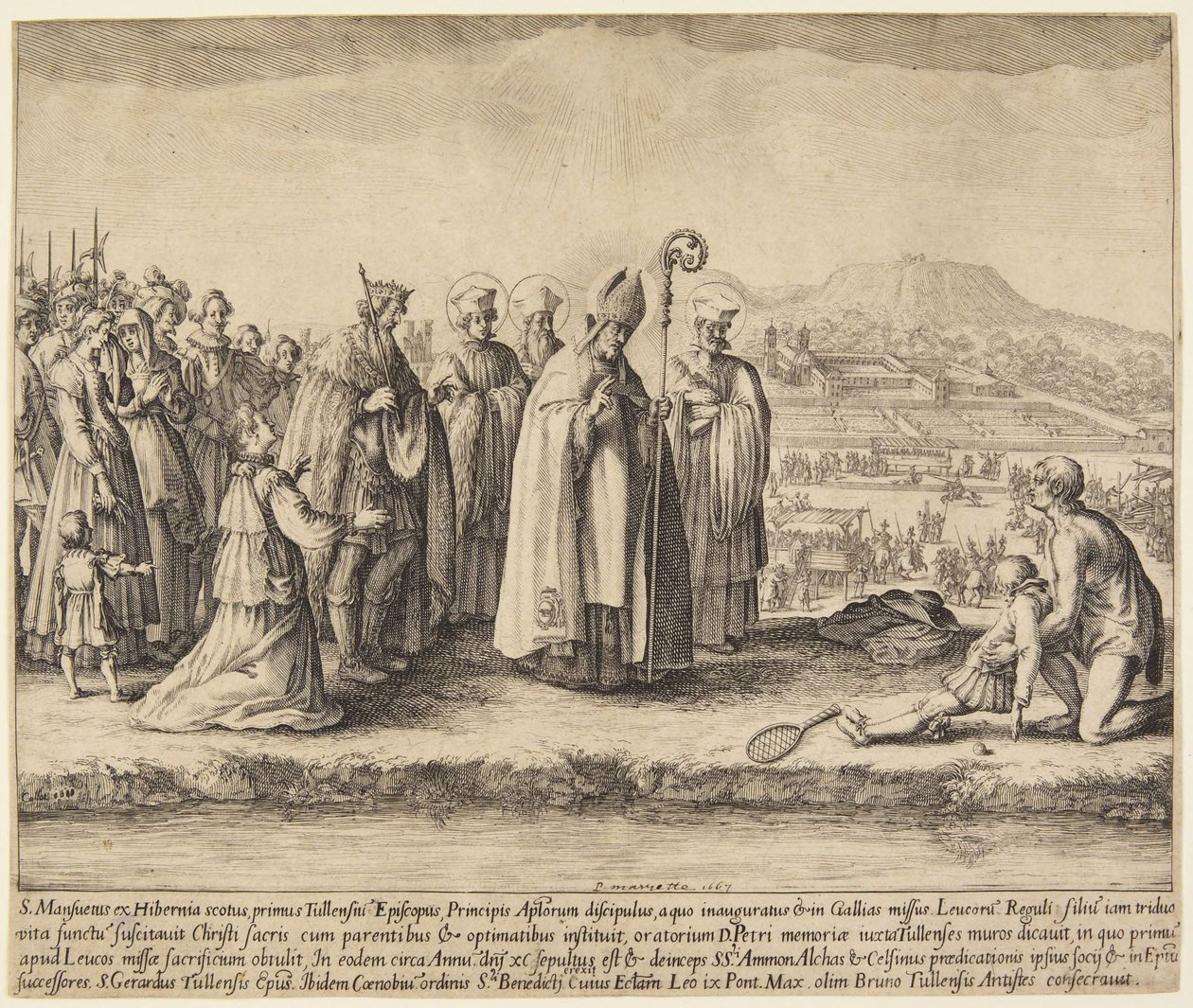 Sint Mansuy door Jacques Callot