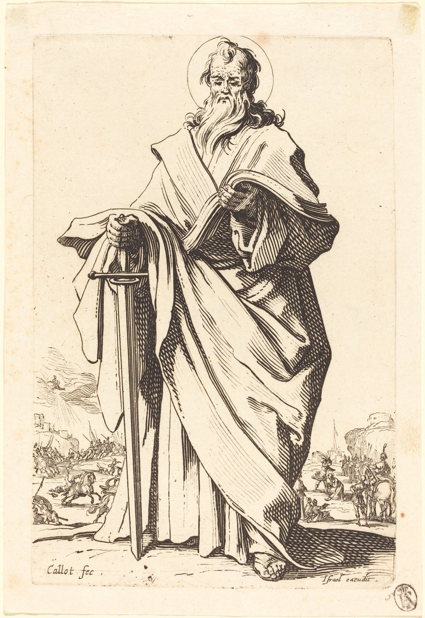 Sint Paulus door Jacques Callot
