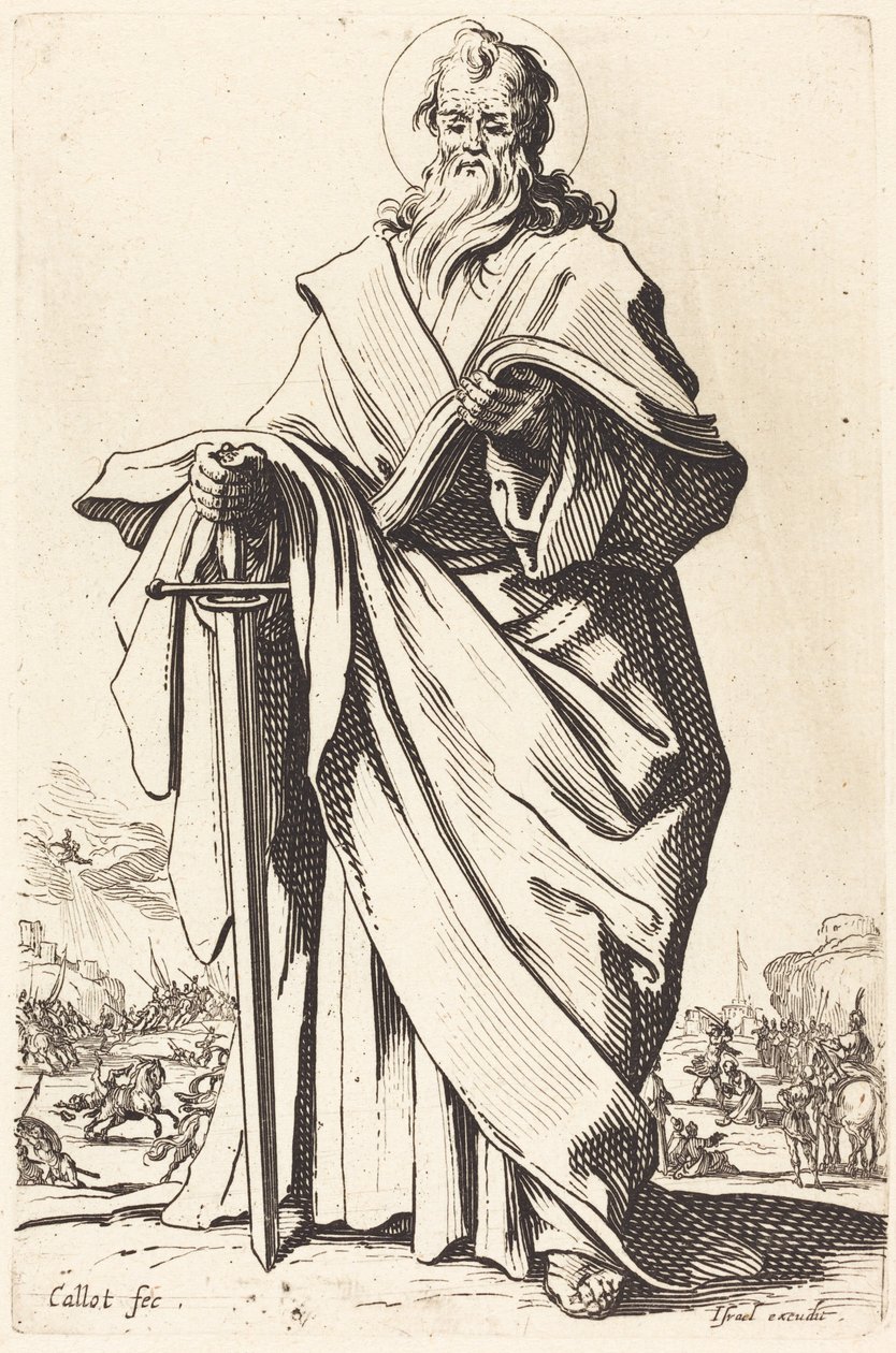 Sint-Paulus door Jacques Callot