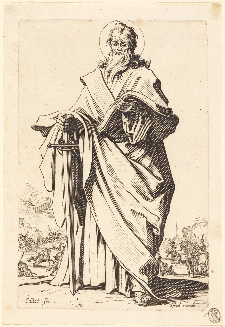Sint-Paulus door Jacques Callot