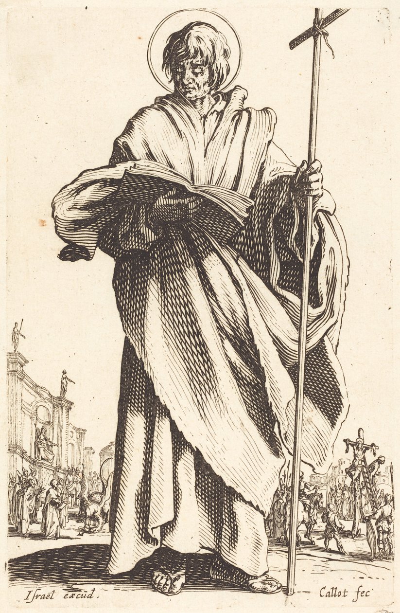 Sint-Filippus door Jacques Callot