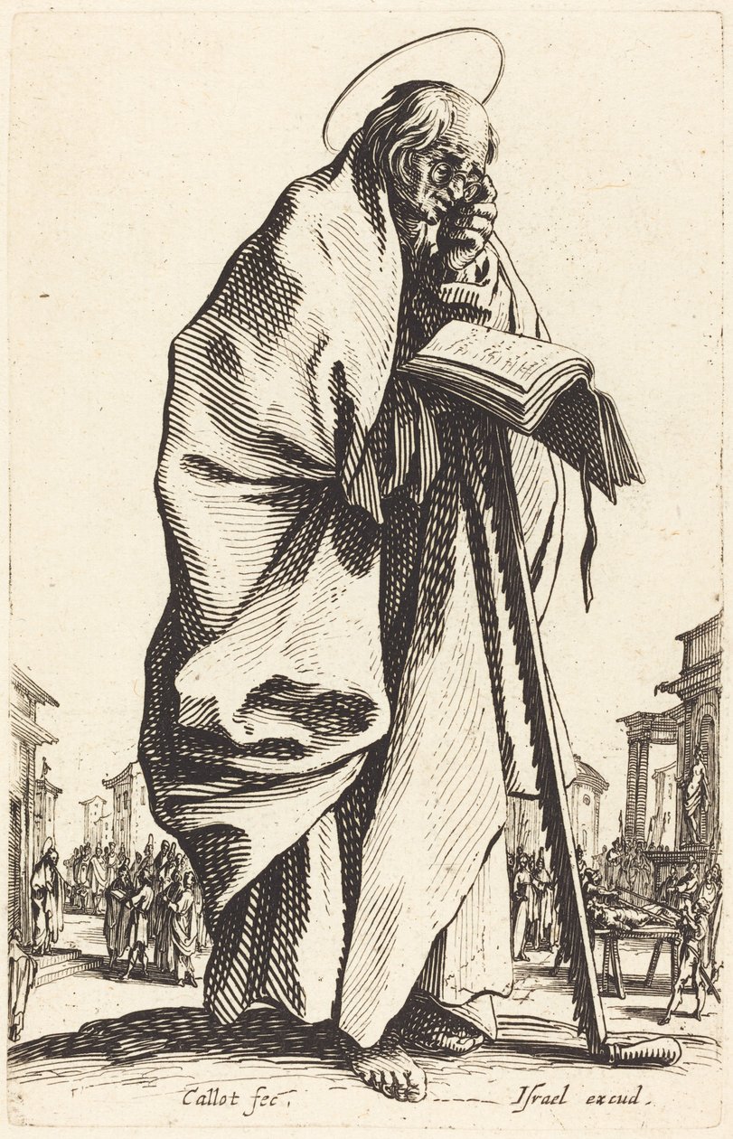 Saint Simon door Jacques Callot