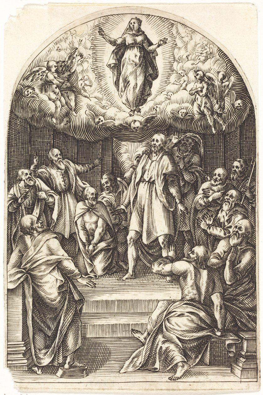De Hemelvaart door Jacques Callot