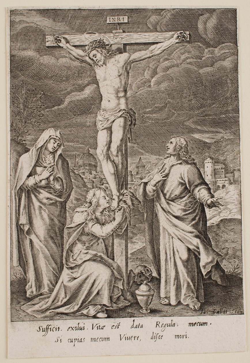 De kruisiging door Jacques Callot
