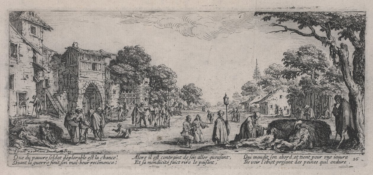 De Stervenden langs de Weg, uit 