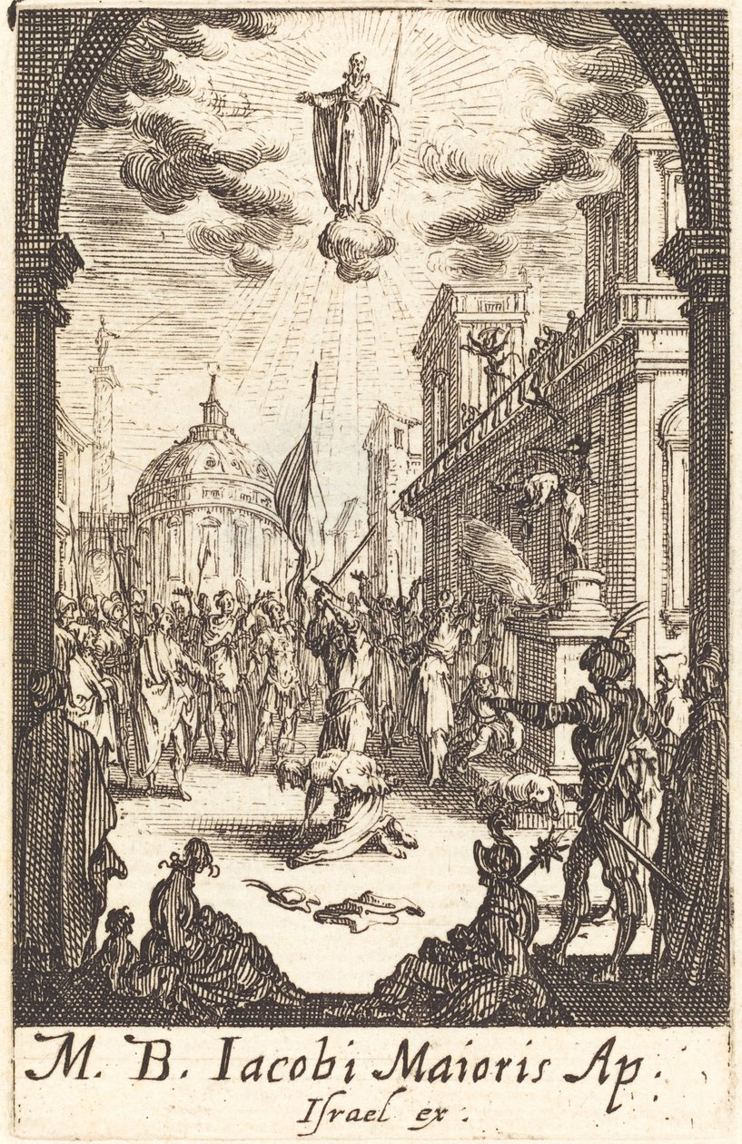 Het Martelaarschap van Sint Jacobus de Meerdere, ca. 1634-1635 door Jacques Callot