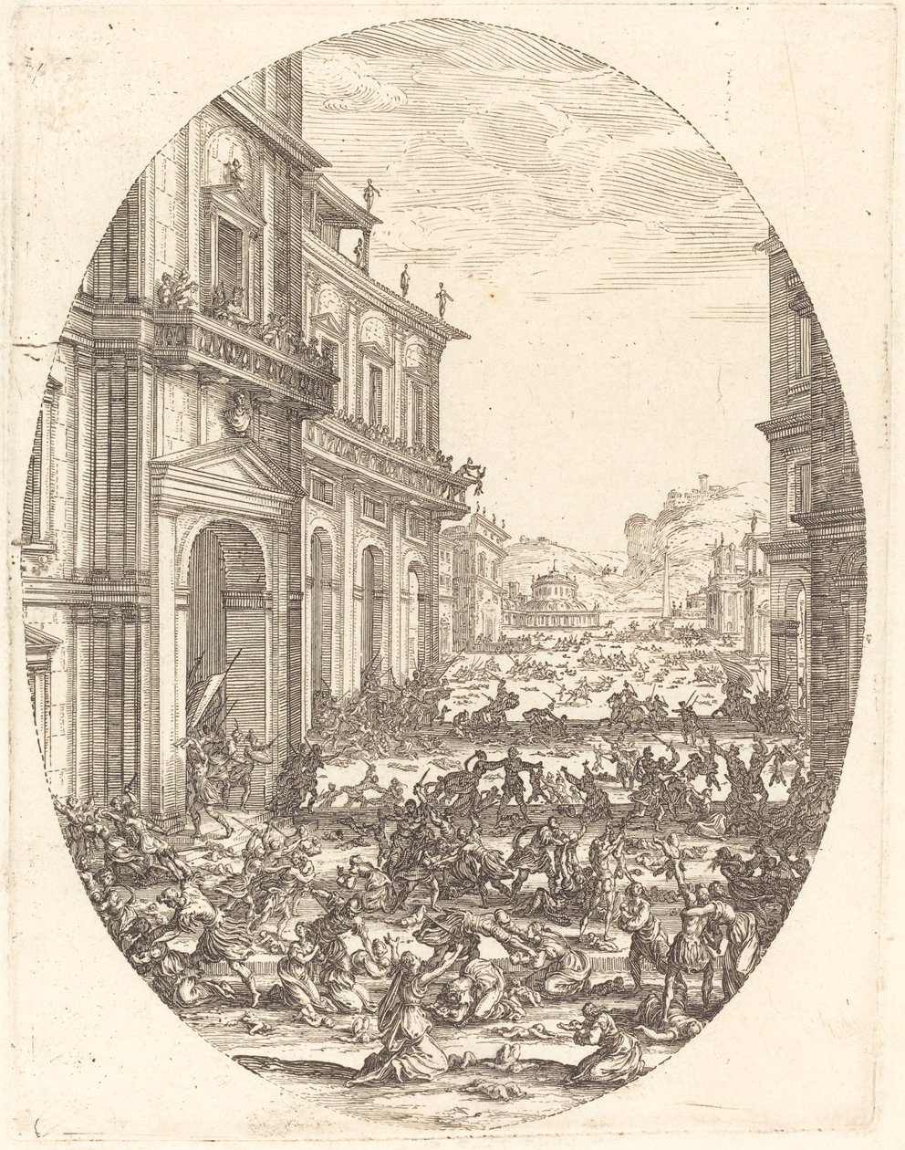 De kindermoord door Jacques Callot