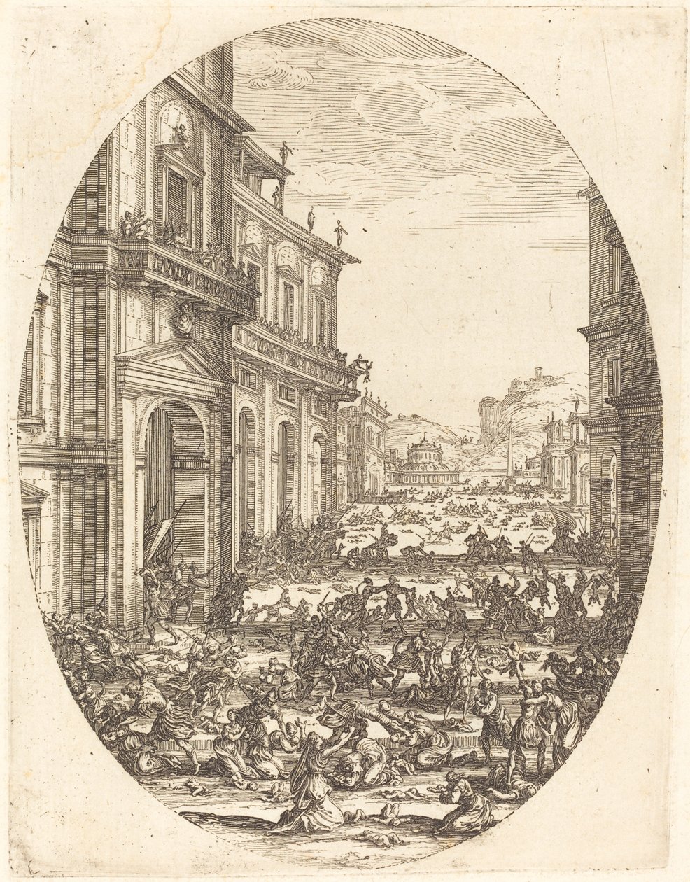 De kindermoord door Jacques Callot