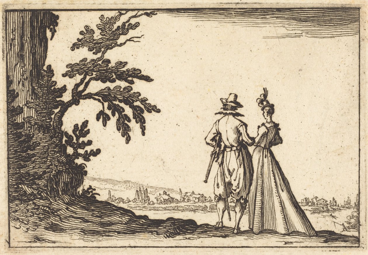 De Promenade door Jacques Callot