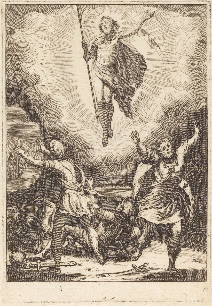 De opstanding door Jacques Callot