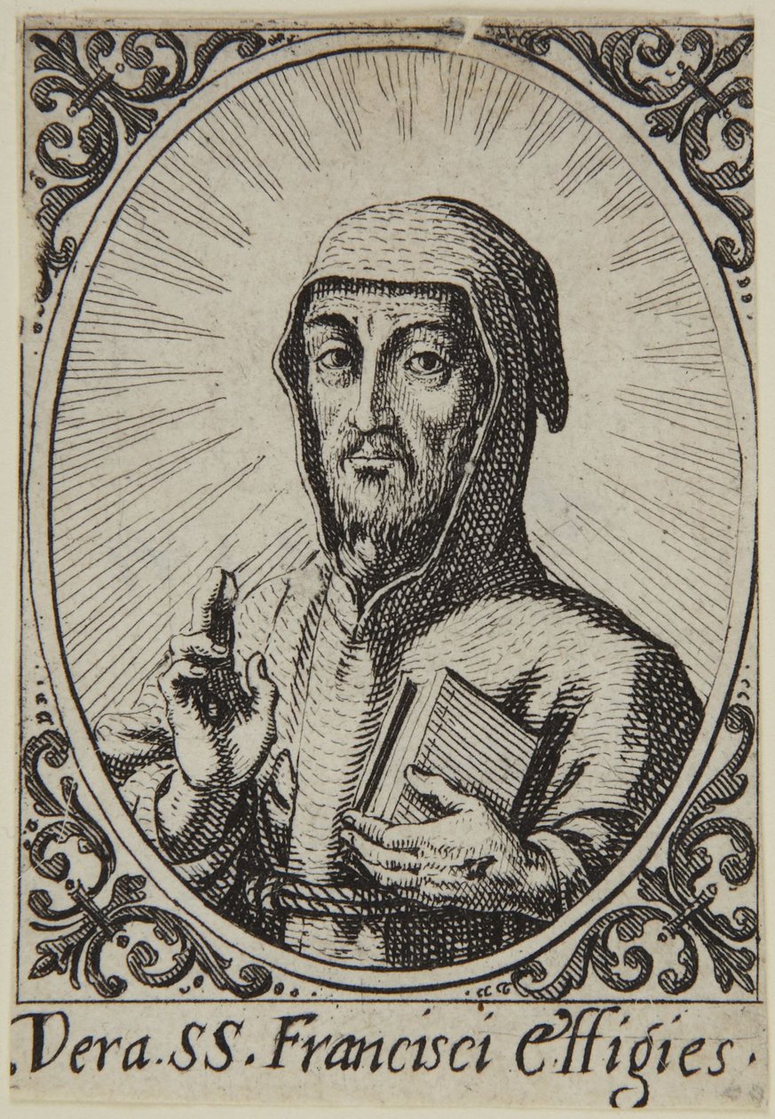 Het ware beeld van Sint-Franciscus door Jacques Callot