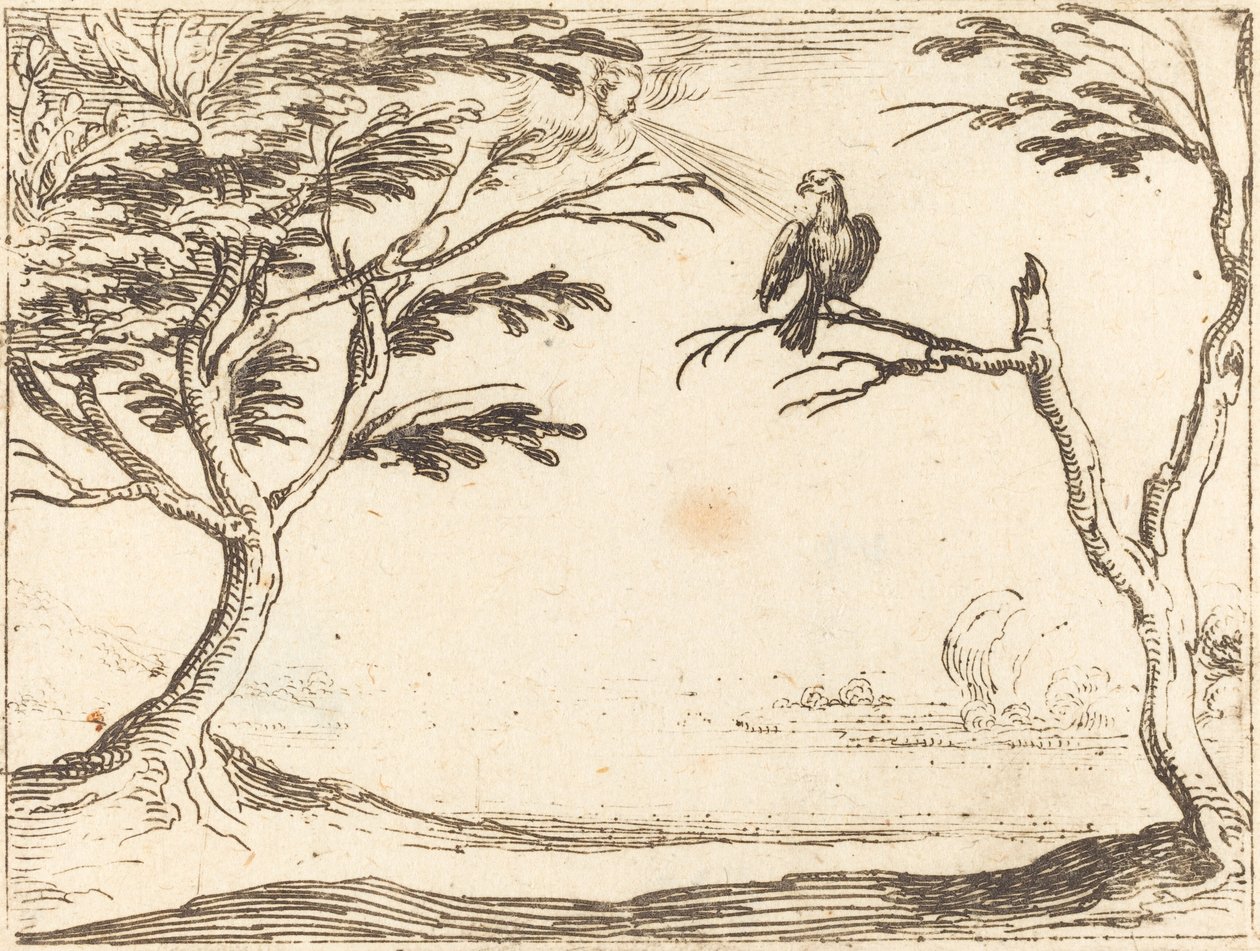 De gier door Jacques Callot