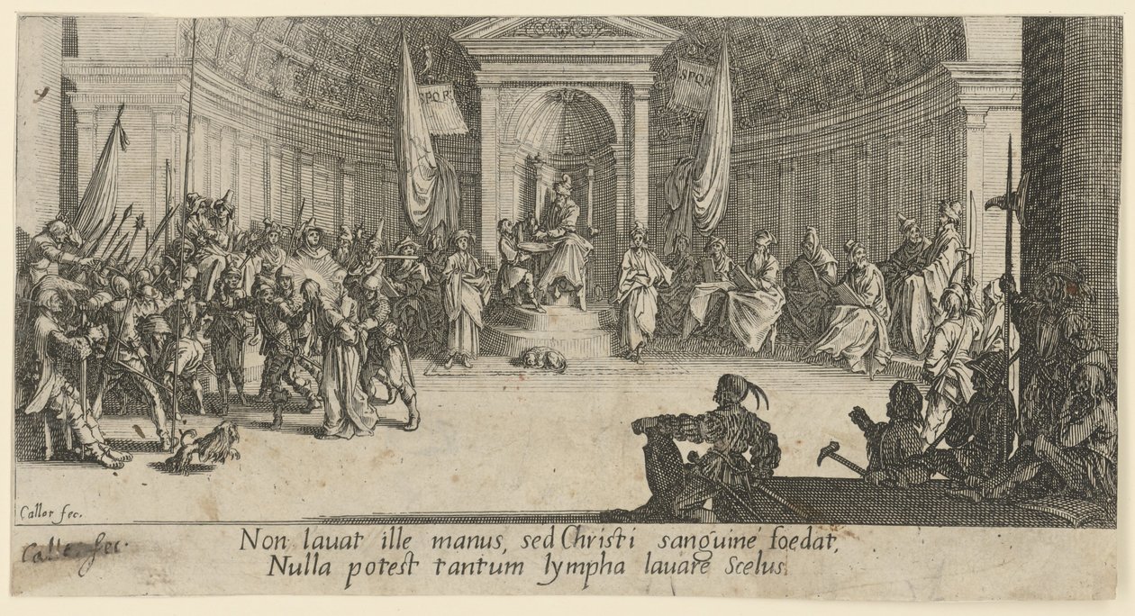 doodvonnis door Jacques Callot