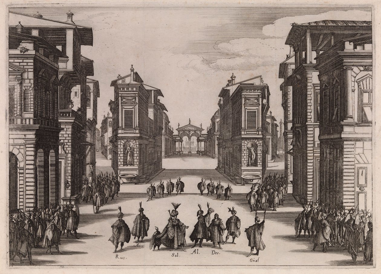 Zonder titel door Jacques Callot