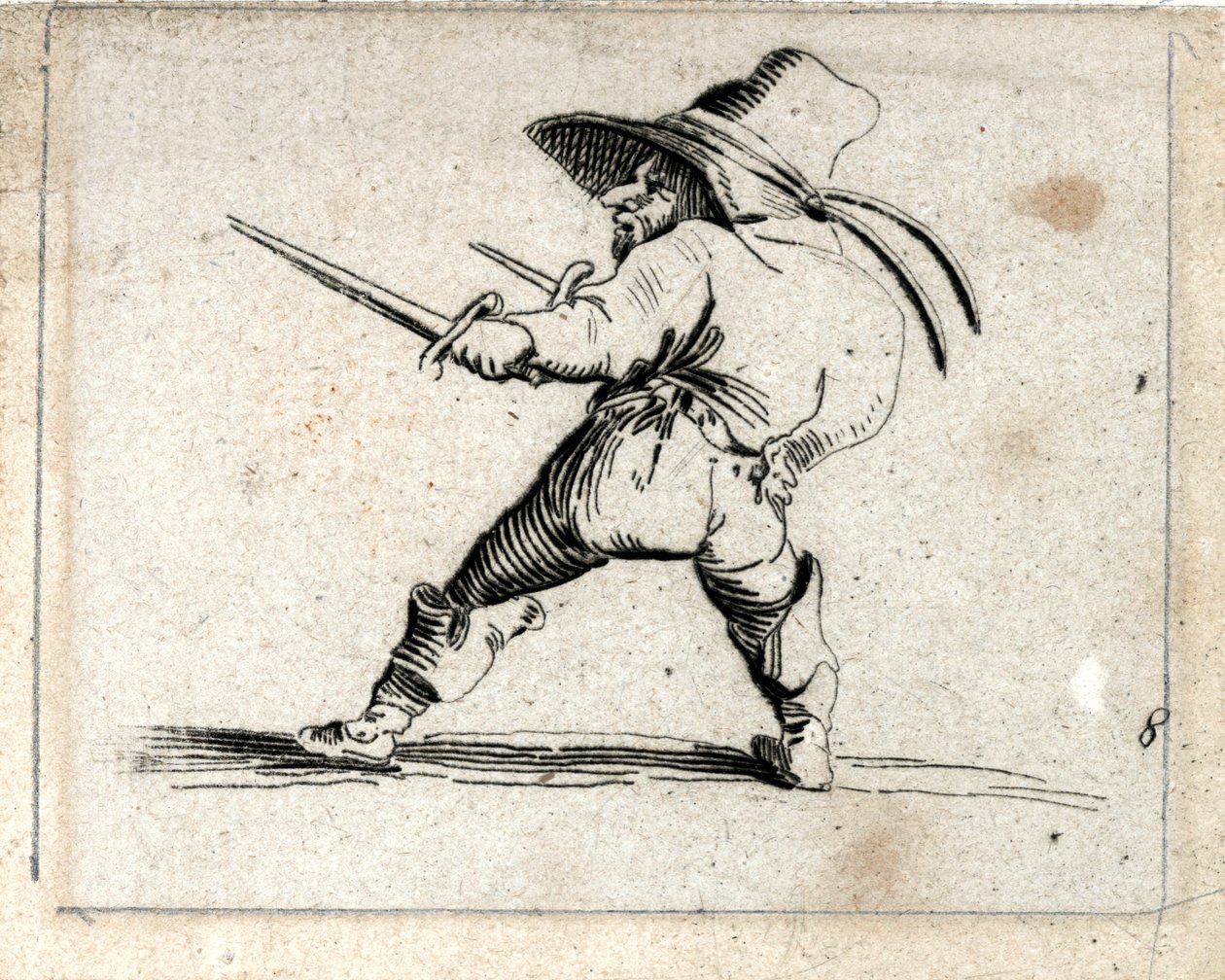 Varie Figure Gobbi ... (gravure) door Jacques Callot