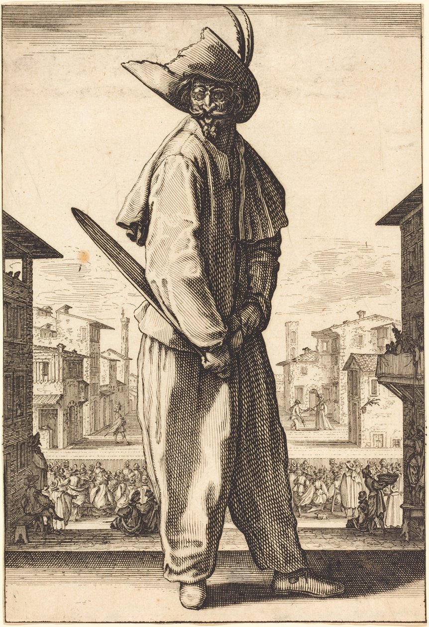 Zanni door Jacques Callot