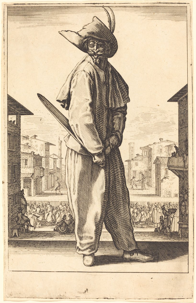 Zanni door Jacques Callot