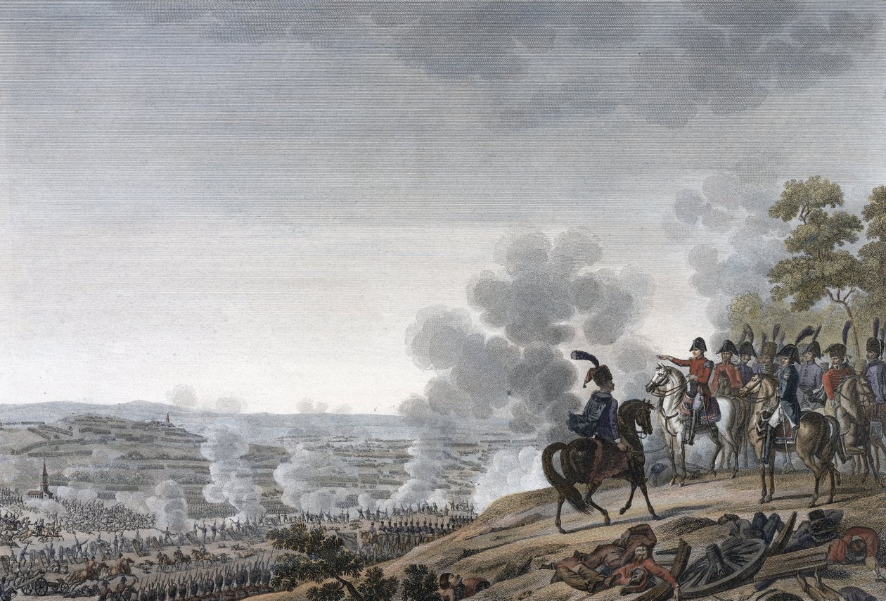 De Slag bij Borodino, Rusland, 7 september 1812 door Jacques Couche