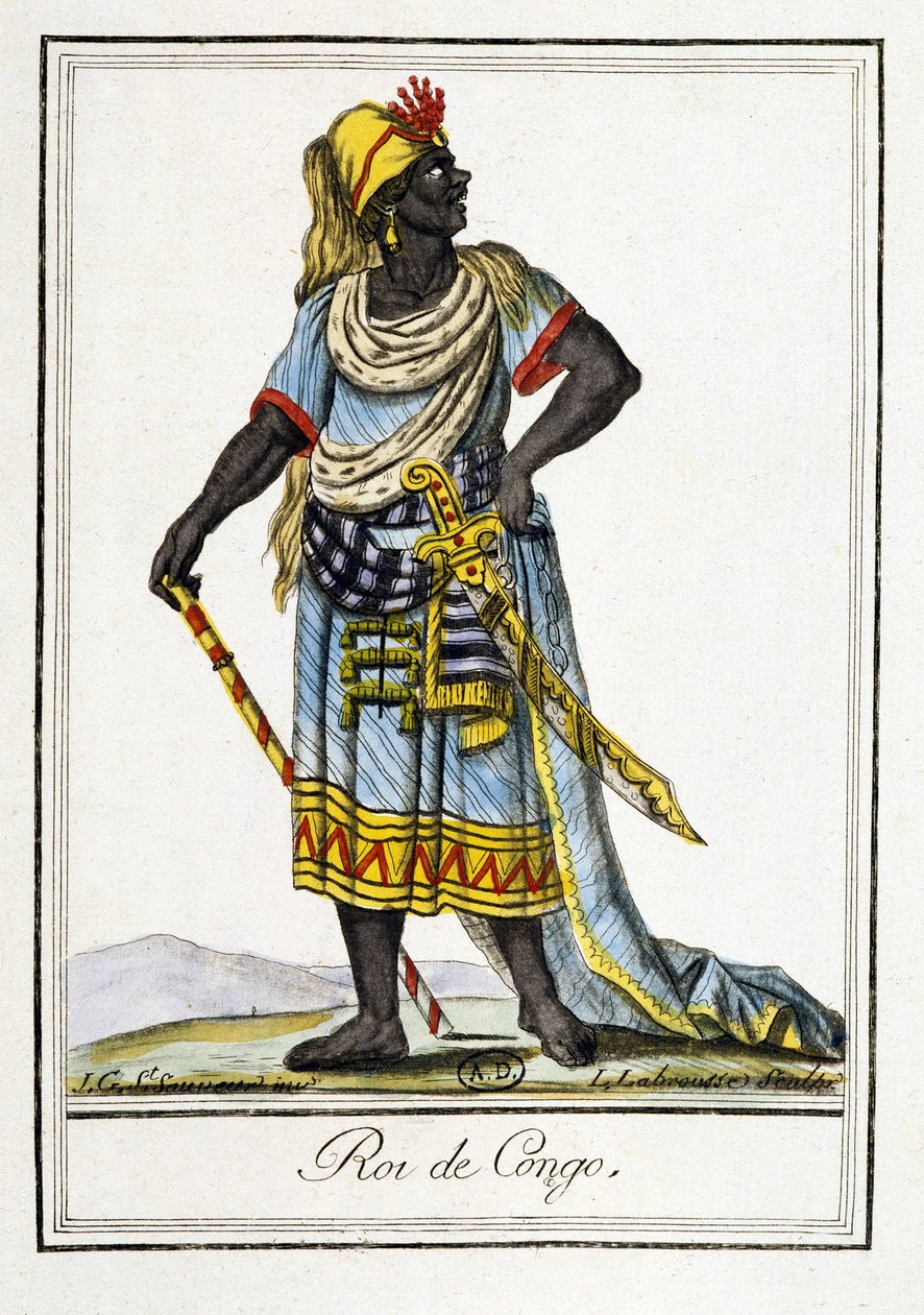 Koning in Congo - in 