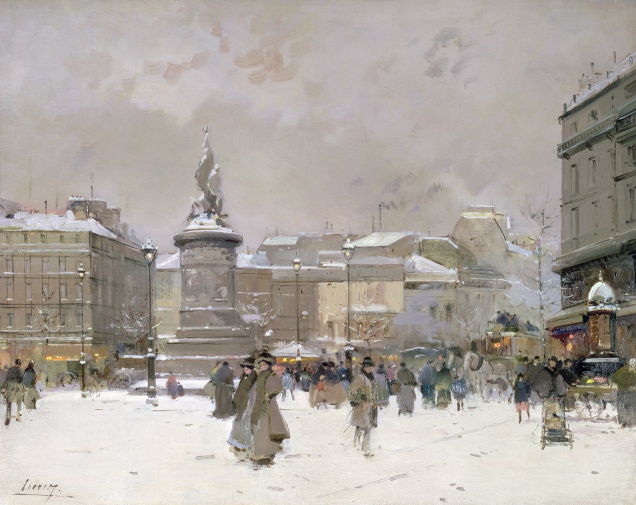 Place de Clichy door Jacques Lieven