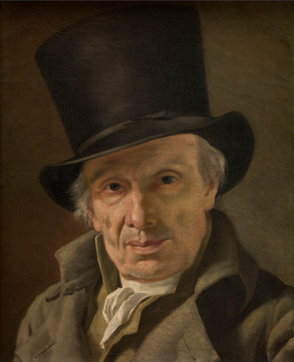 Man in a Hat door Jacques Louis David