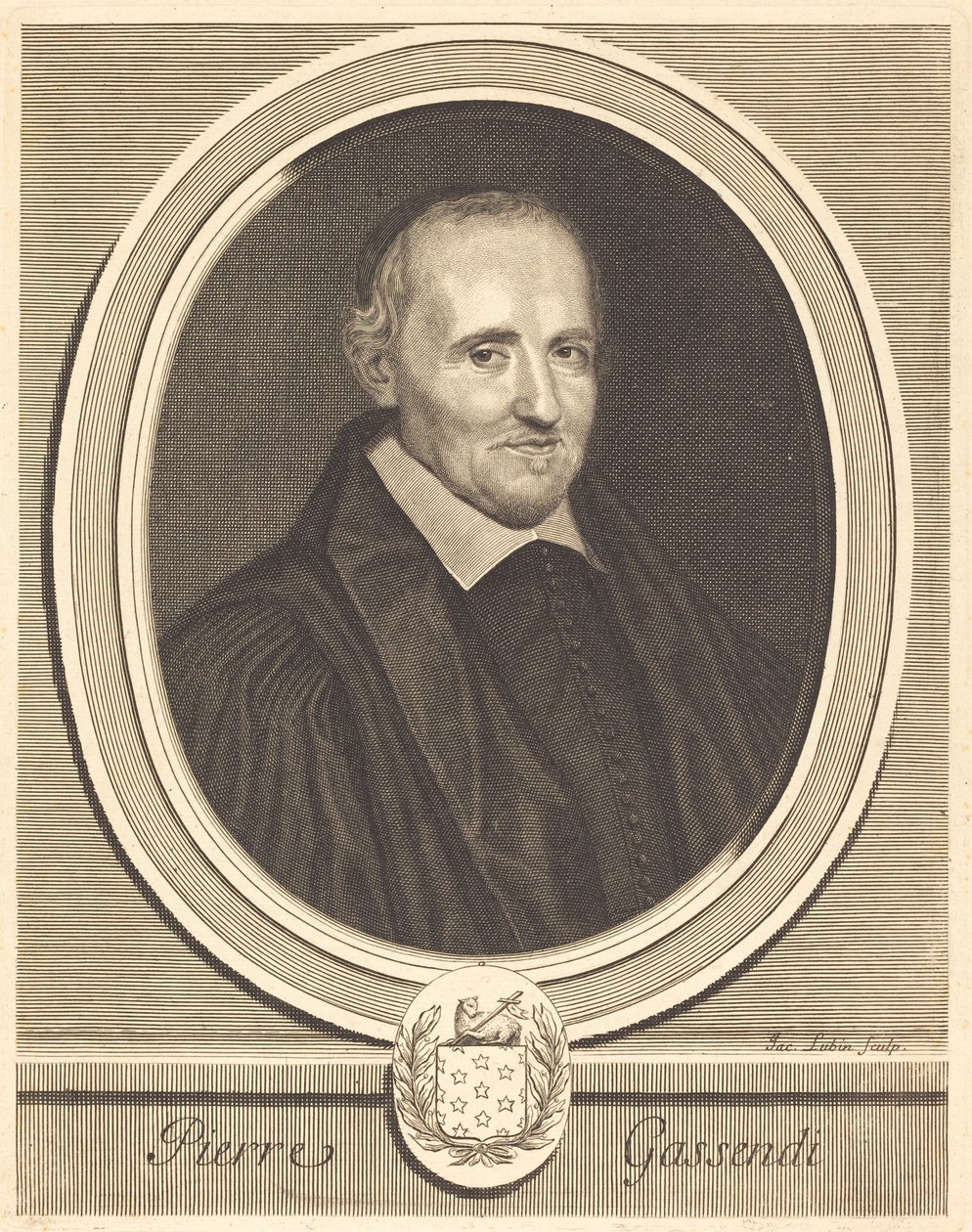 Pierre Gassendi door Jacques Lubin