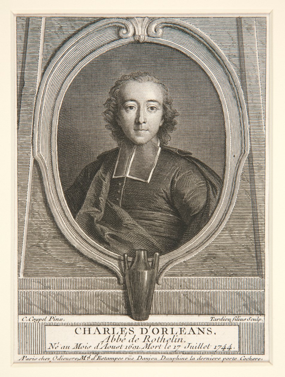 Portret van Charles d door Jacques Nicolas Tardieu
