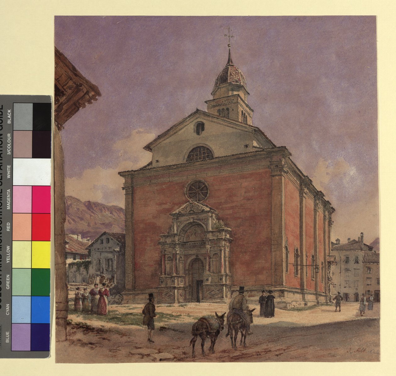 Santa Maria Maggiore in Trento door Jakob Alt