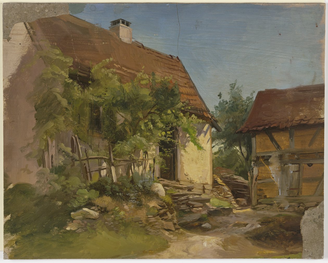 Boerderij door Jakob Becker
