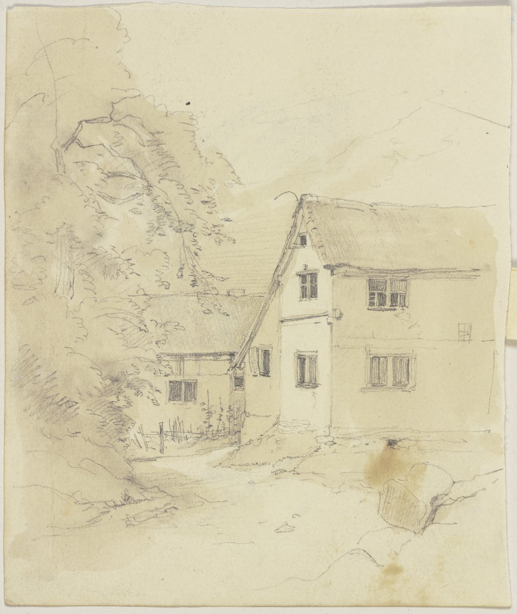 Boerderij door Jakob Becker