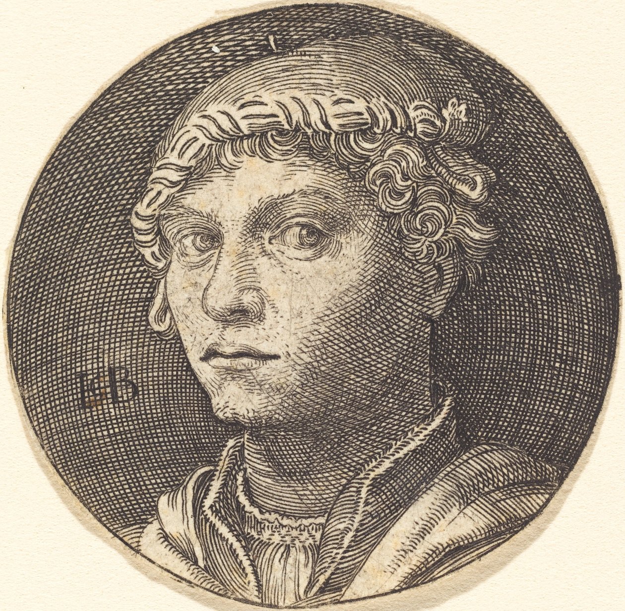 Portret van een Jonge Man door Jakob Binck