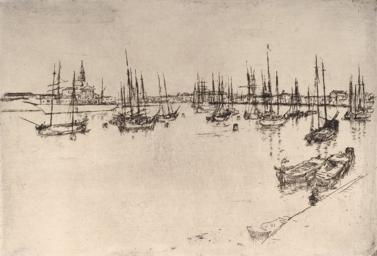 San Giorgio door James Abbott McNeill Whistler