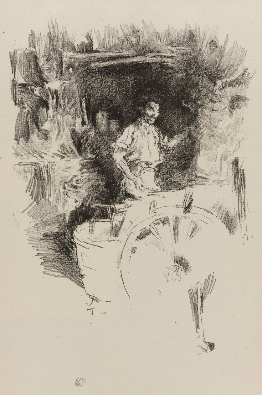 De Smid, 1895-1896 door James Abbott McNeill Whistler