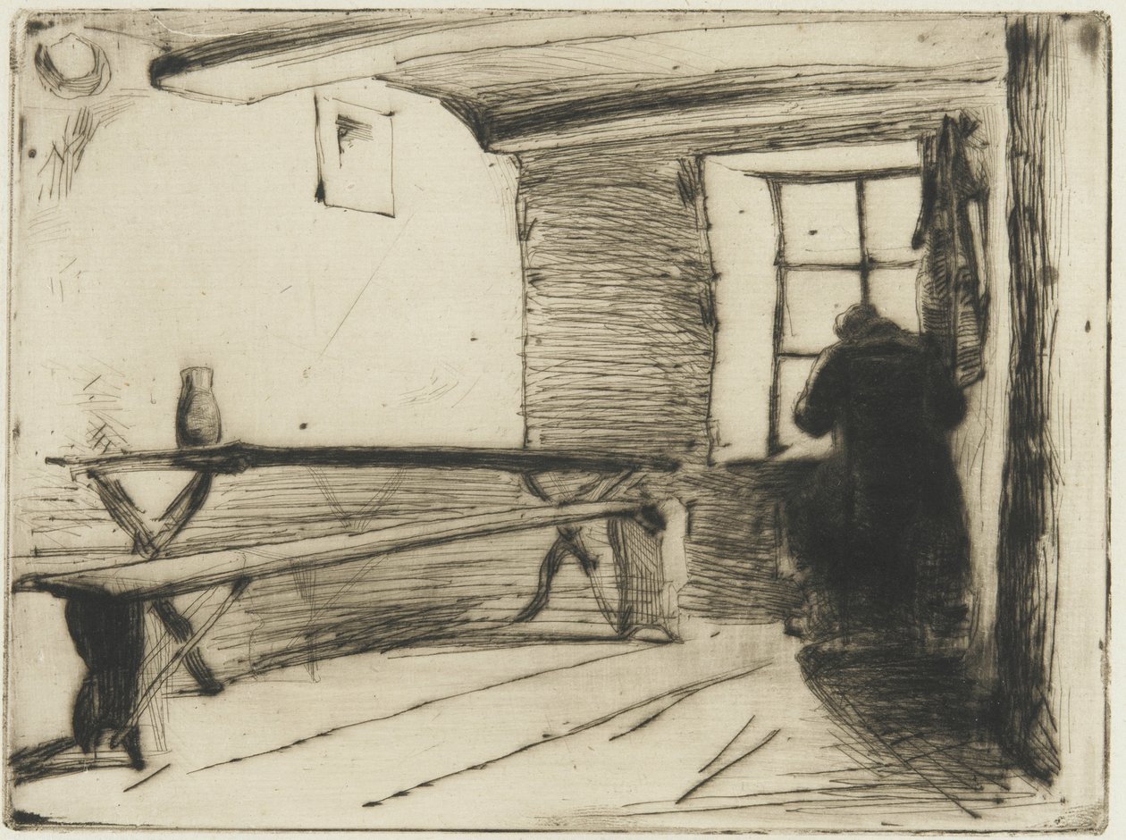 De Vrek, ca. 1861 door James Abbott McNeill Whistler