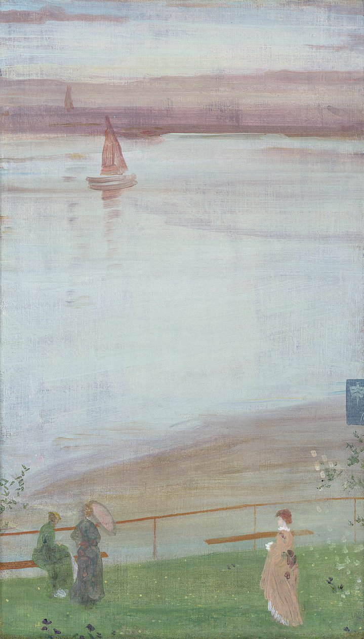 Variaties in Violet en Groen, 1871 door James Abbott McNeill Whistler