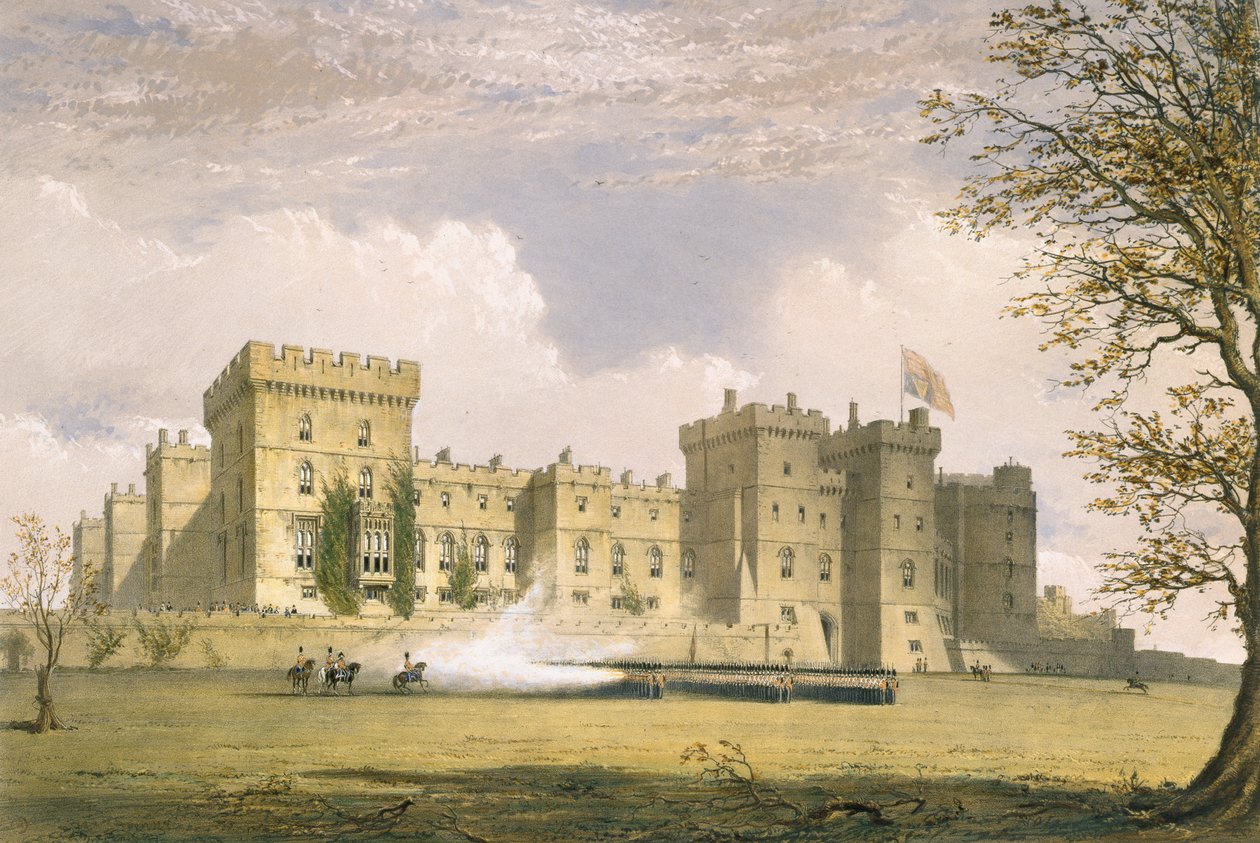 Zuidoostelijk Uitzicht op Windsor Castle, uit 